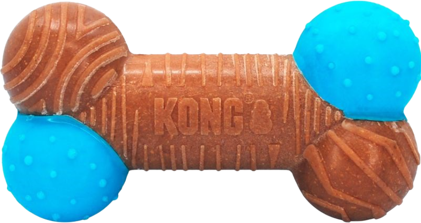 Игрушка для собак KONG Core Strength Bamboo Bone L (Длина 16 см)